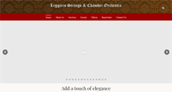 Desktop Screenshot of leggierostrings.com